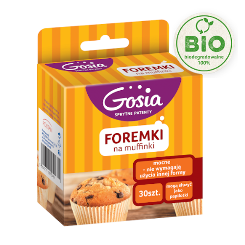 Foremki na muffinki GOSIA 30szt. 8522