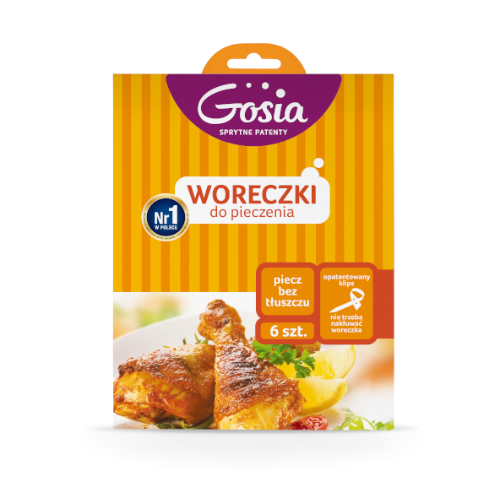 Worki do pieczenia GOSIA 38x40cm 3084 6szt.