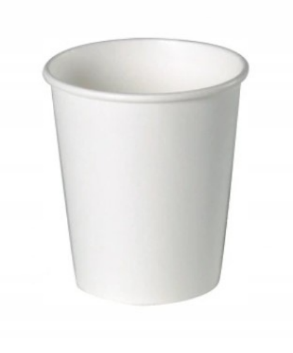 Kubki papierowe biały 0% plastic 250ml *80 100szt