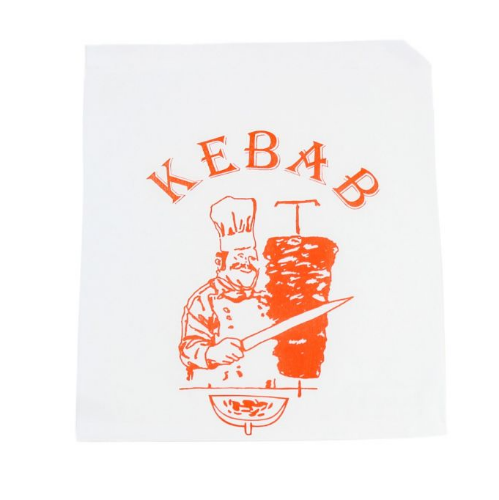 Torebka KEBAB nadruk kucharz 200szt.