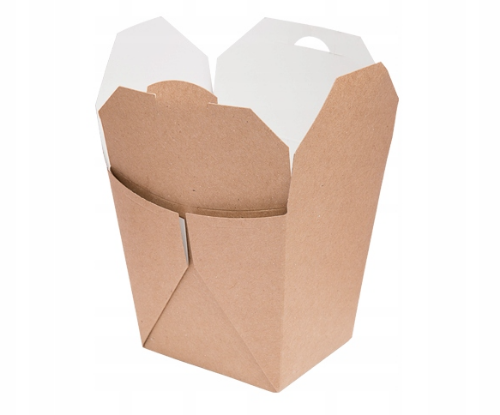 Take Out Box zamykany brązowy 700ml 50szt. 5909