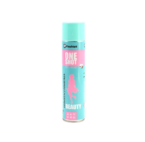 Obrazek Odświeżacz Freshtek ONE SHOT 600ml perfumy BEAUTY