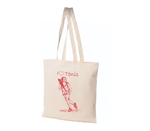 Torba bawełniana ecru SPORTY