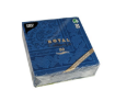 Obrazek Serwetki ROYAL 1/4 40x40cm ciemno niebieska Ornament 50szt. 11665