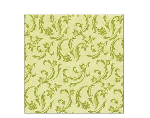 Serwetki ROYAL 1/4 40x40cm oliwka Damascato 50szt. 85001