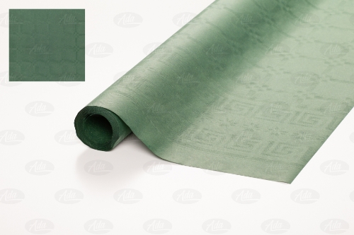 Obrus DAMAS 1,20mx6mb ciemno zielony