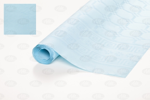 Obrus DAMAS 1,20mx6mb jasno niebieski