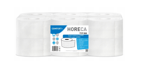 Papier toaletowy JUMBO HORECA celuloza 2w 100mb 12 rolek