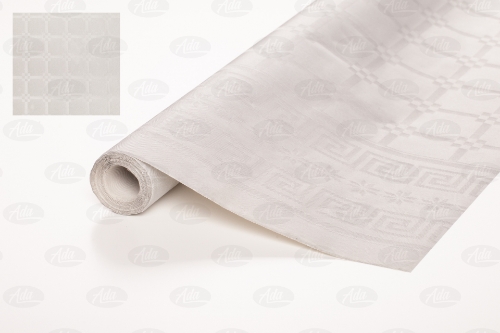 Obrus DAMAS 1,20mx6mb srebrny