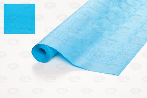 Obrus DAMAS 1,20mx6mb turkus