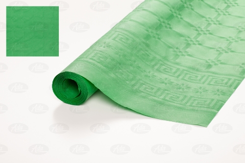 Obrus DAMAS 1,20mx6mb zieleń trawiasta