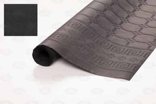 Obrus DAMAS 1,20mx6mb czarny