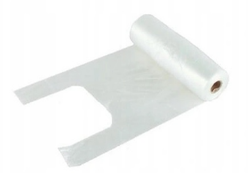 Reklamówka na rolce 5kg 25x45 SUPER MOCNA 100 sztuk 11my