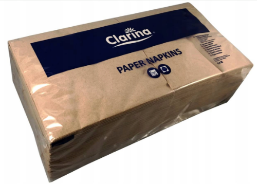 Serwetki papierowe 1w 1/4 500szt 259006