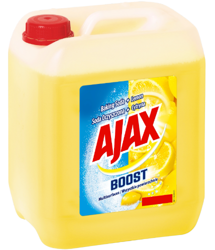 Płyn uniwersalny AJAX 5L Boost Soda Cytryna