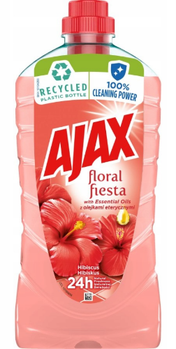 Płyn uniwersalny AJAX 1L Hibiskus