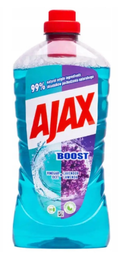 Płyn uniwersalny AJAX 1L Boost Ocet Lawenda 