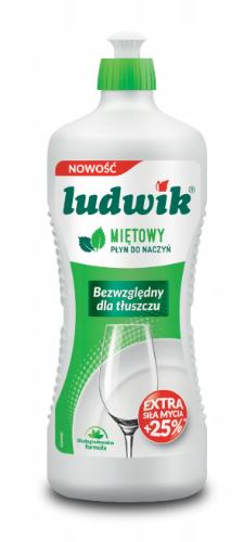 Płyn do naczyń LUDWIK 900g miętowy /12