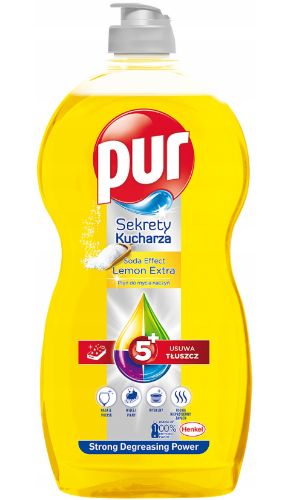 Płyn do naczyń PUR 1,2L lemon soda effect