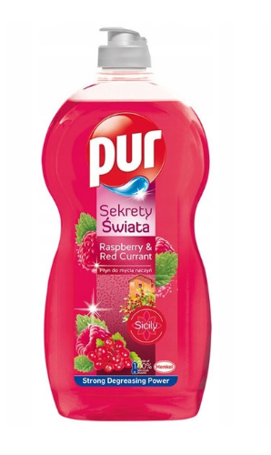Płyn do naczyń PUR 1,2L malina