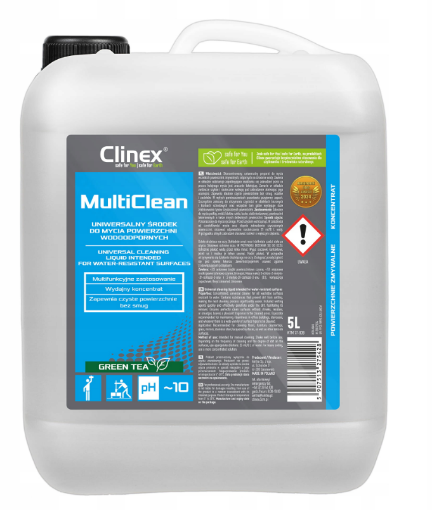 Obrazek CLINEX Multi Clean 5L uniwersalne mycie Green Tea