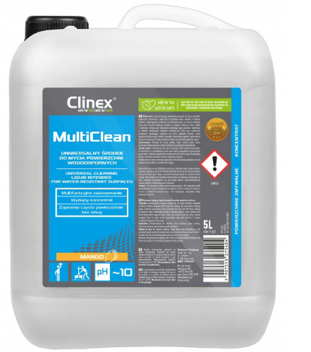 CLINEX Multi Clean 5L uniwersalne mycie Mango