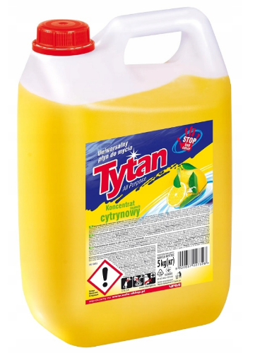 TYTAN płyn uniwersalny koncentrat CYTRYNA 5l