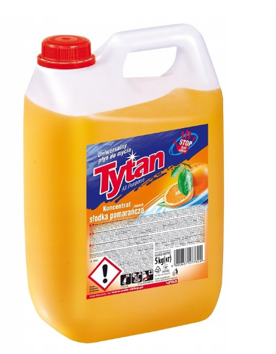 TYTAN płyn uniwersalny koncentrat POMARAŃCZA 5l