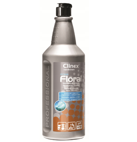 CLINEX FLORAL Ocean 1L uniwersalny płyn do mycia podłóg