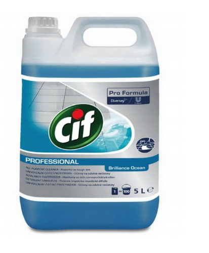 CIF Brilliance Ocean uniwersalny płyn do mycia 5L
