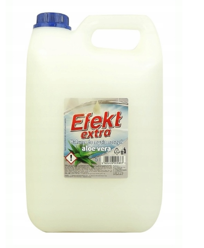 Płyn do naczyń EFEKT EXTRA balsam aloe vera 5L