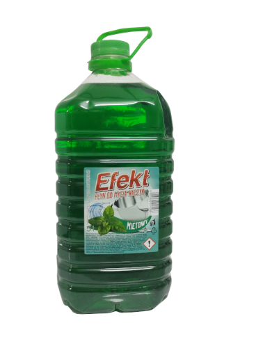 Płyn do naczyń EFEKT EXTRA 5L mięta