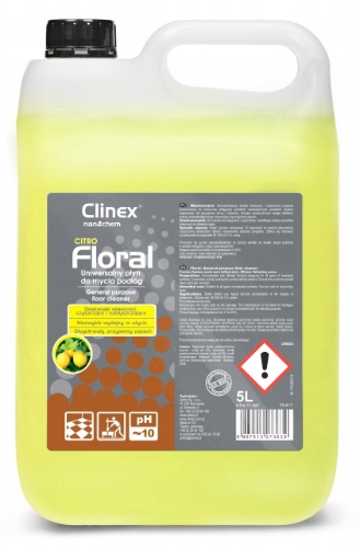 FLORAL Citro 5L uniw płyn do mycia podłóg