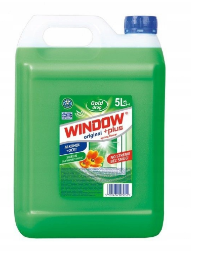 Płyn do szyb WINDOW 5L Spring plus ocet+alkohol