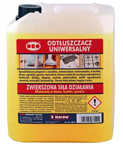 ORO Odtłuszczacz uniwersalny 5L lemon