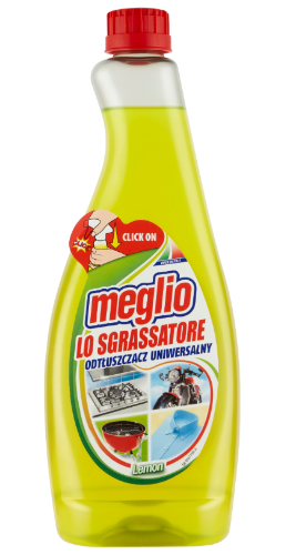 Płyn odtłuszcz MEGLIO 750ml zapas Lemon