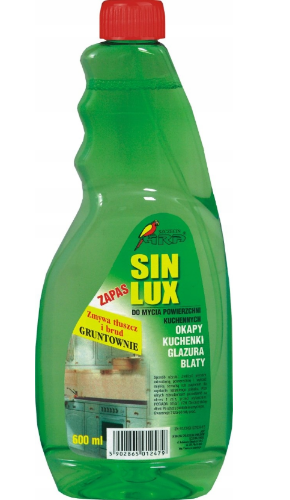 Środek do kuchni SIN LUX 600ml odtłuszcz zapas