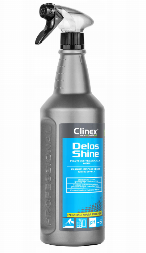 Delos Shine 1L do pielęgnacji mebli, połysk, antystatyczny