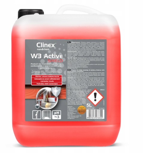 W3 Active Shield 5L do mycia armatury łazienkowej