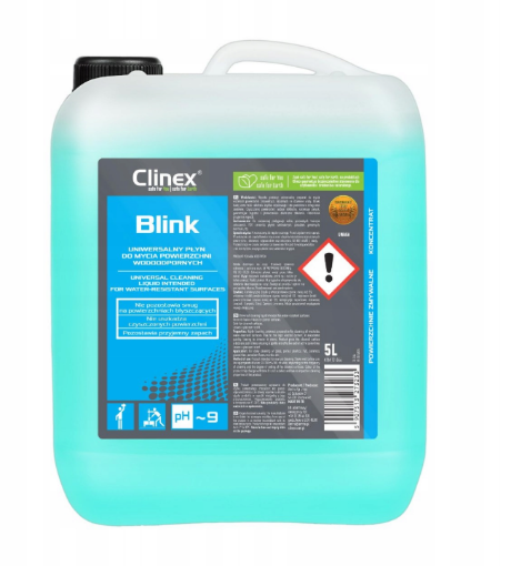 BLINK 5L płyn do mycia powierzchni wodoodpornych