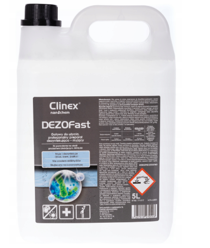 Dezofast 5L płyn do dezynfekcji powierzchni