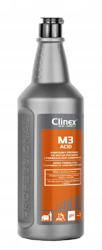 M3 ACID 1L kwasowy preparat do mycia sanitariatów