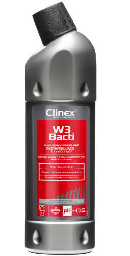 W3 Bacti WC 1L kwaśny preparat dezynfekującoc-czyszczący