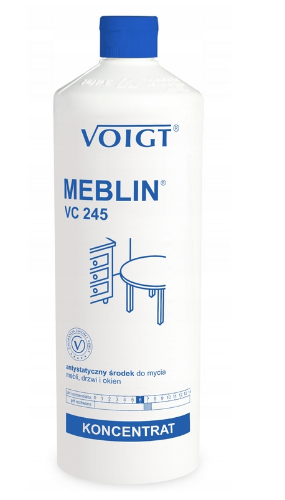 MEBLIN 1L konc antysttyczne mycie mebli,drzwi,okien