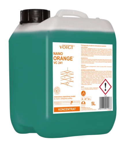 NANO ORANGE 5L zapachowy koncentrat do mycia podłóg 
