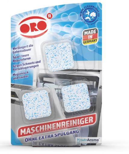 Pastylki do mycia wnętrz zmywarek 3x20g /10