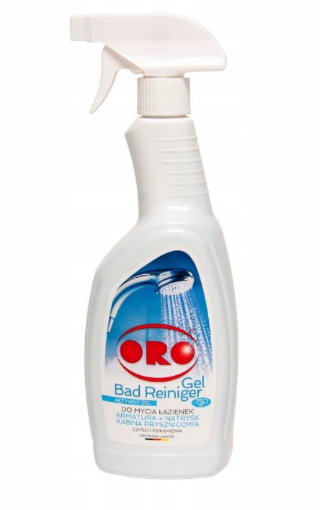 Żel do mycia armatury łazienk ORO 750ml /12