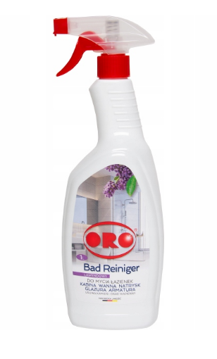Płyn do mycia łazien ORO 1L lawenda spray /10