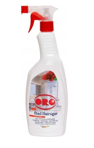 Płyn do mycia łazien ORO 1L kwiaty spray /10