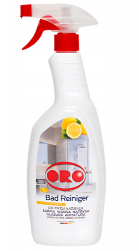Płyn do mycia łazien ORO 1L cytryna spray /10